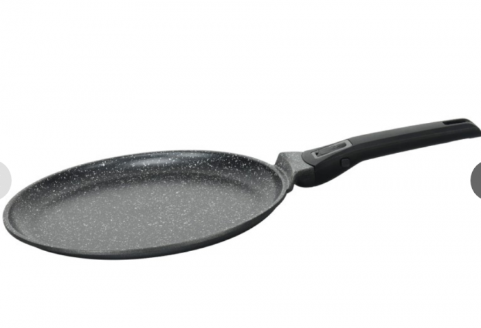 Tigaie clatite cu maner detasabil, 28cm, aluminiu turnat, Bohmann, suprafata antiaderenta, inclusiv inductie [2]