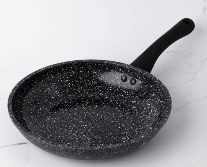 Tigaie antiaderenta, 20x4.3cm, acoperire ceramica, maner soft touch, Goldamnn, marmorata [2]