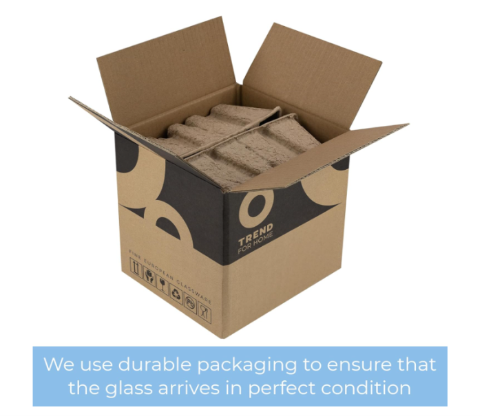 Vază decorativă mare TREND HOME – Grand Vase Salon din sticlă, pentru flori naturale și uscate, design modern [9]