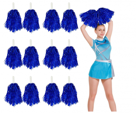 6 Pompoane pentru majorete, multicolor [0]