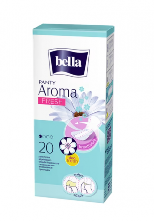 Ingrijire Personala si Cosmetice - Absorbante zilnice Panty Aroma Fresh Bella, 20 bucati