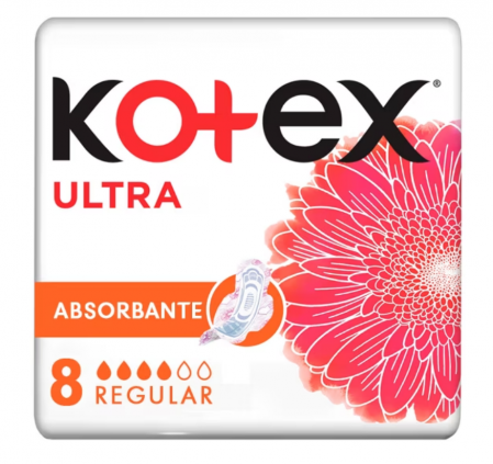 Absorbante si Tampoane - Absorbante Kotex Ultra Normal, 8 buc