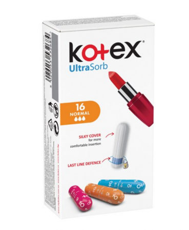 Absorbante si Tampoane - Tampoane Kotex Normal UltraSorb, 16 buc