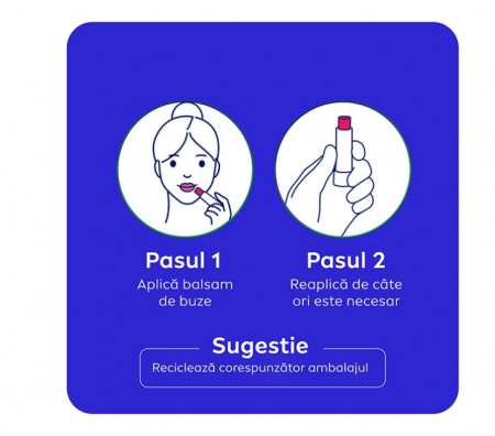 Balsam de buze Nivea Lip Care Original, 4.8 g [4]