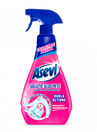 Solutii curatare pete - Solutie pentru Scos Pete Asevi, cu Pulverizator, 750 ml