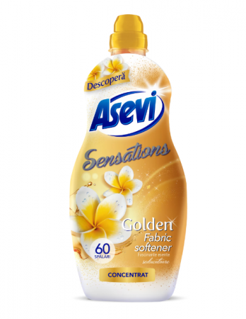 Balsam rufe - Balsam de Rufe Asevi Sensations Golden, 60 spalari, 1,44L