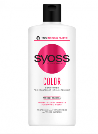 Balsam de par - Balsam Syoss Color Protect pentru par vopsit, 440 ml