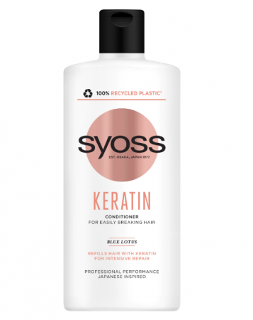 Balsam de par - Balsam Syoss Keratin Hair Perfection, pentru par uscat, 440 ml