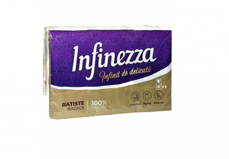 Consumabile de hartie - Batiste Nazale 6Pac/Set 4str, Infinezza - 90032578