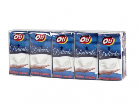 Batiste nazale Oti Delicato, 2 straturi, 10 pach./set, neparfumate [3]
