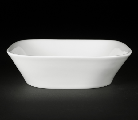 Articole pentru servire - Bol pentru salata, Apulum, salatiera 630, alb, 14x14 cm