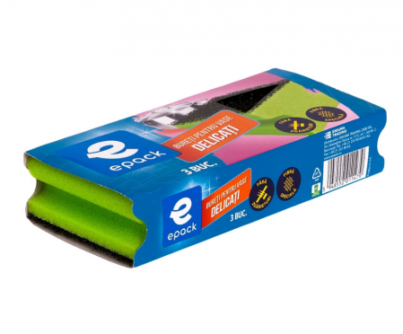 Bureti pentru vase delicati Epack, 3 buc [1]
