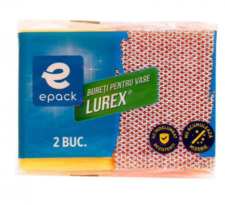 Bureti si Lavete - Bureti Vase Canelura Lurex Epack, 2 Buc