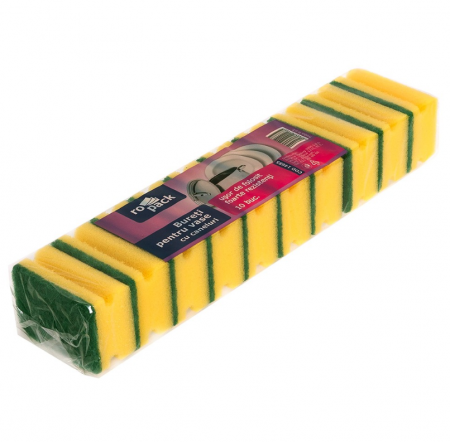 Bureti si Lavete - Bureti colorati pentru vase Ropack, 10 buc/set