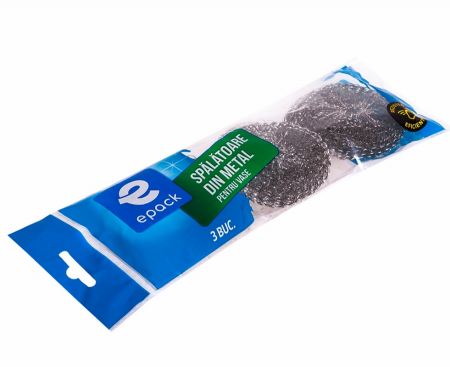 Spalator metalic pentru vase Epack, 3 buc [1]