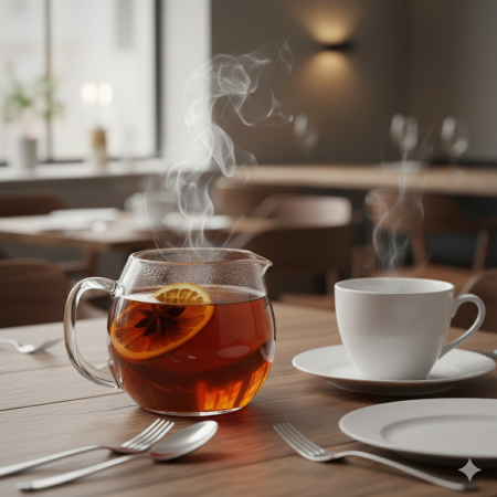 Cană din sticlă transparentă cu mâner și cioc de turnare, H 11 cm, deschidere ovală 4×9 cm, 250 ml, pentru ceai, cafea, lapte, sosuri, uz casnic & HoReCa [8]