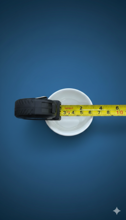 Sosiera din portelan, Ø 8 cm, alba, pentru sosuri si dressing [2]