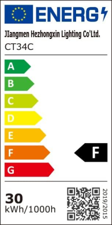Plafonieră LED OOWOLF 24W, 23 cm, metal, dimabilă, 3000K/4000K/5000K, alb, 2 buc [5]