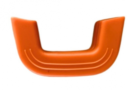 Bucatarie & Servire masa - Maner silicon pentru oale/cratite, dimensiuni compatibile 40cm, portocaliu
