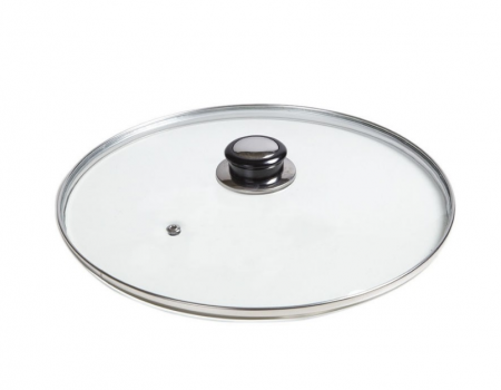 Capace vase pentru gatit - Capac din sticla termorezistenta, Ø 28 cm, pentru oale si tigai