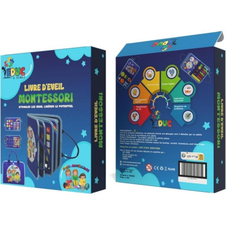 Tabla interactivă Montessori 8 în 1, Educ & Sense, mobilă, aplicație augmentată, siguranță garantată, 5 ani, multicolor [7]