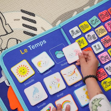 Tabla interactivă Montessori 8 în 1, Educ & Sense, mobilă, aplicație augmentată, siguranță garantată, 5 ani, multicolor [4]