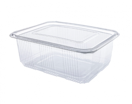 Caserole dreptunghiulare cu capac 2000 ml, 90x230x170 mm, 100 buc./set [0]