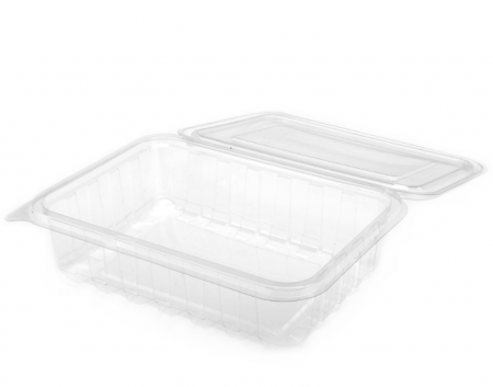 Caserole dreptunghiulare cu capac 750 ml, 55x185x125 mm, 100 buc./set [2]