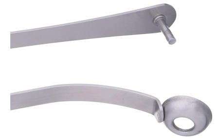 Separator sâmburi Pedrini Lillo – Oțel Inoxidabil, 18 cm, Argintiu [2]