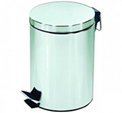 Cos de gunoi din otel inoxidabil, 12L, cu pedala [1]