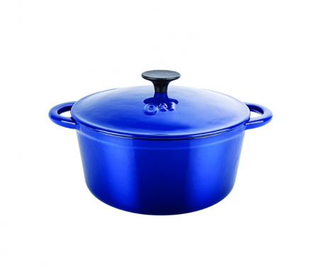 Cratita din fonta cu capac, Ø 20 cm, 2.5L [0]