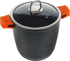 Oala granit Bohmann 7.5L, exterior si interior granit, cu capac [2]