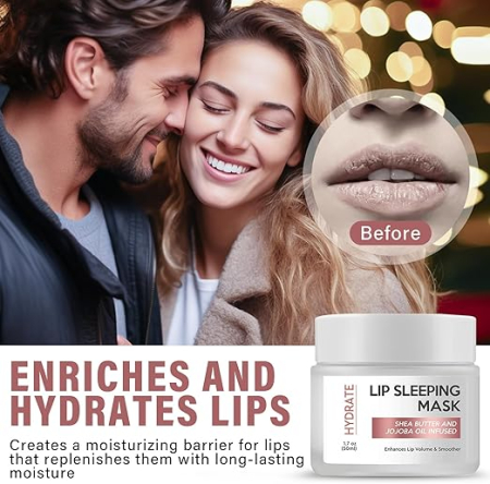 Balsam de buze Luxsure, masca nutritiva pentru buze uscate, hidratare intensa si reparare [6]