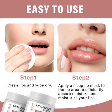 Balsam de buze Luxsure, masca nutritiva pentru buze uscate, hidratare intensa si reparare [5]