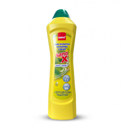 Detergenti Universali - Crema de curatat universala Sano X Cream Lemon, 750 ml