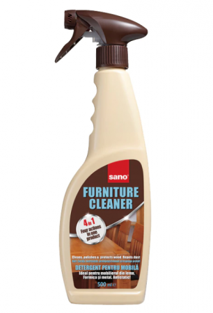 Detergenti Mobila - Solutie lichida pentru mobila Sano Furniture Trigger, 500ml