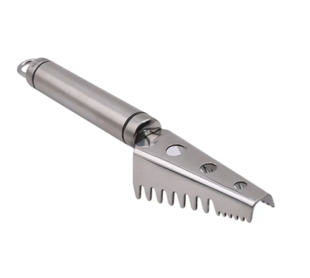 Cutit Curatat Peste, Inox, Dimensiuni 20x4 cm [0]