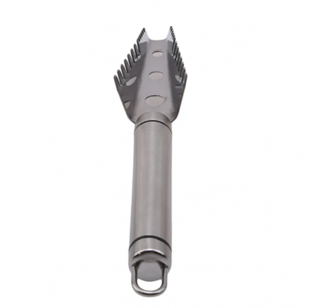 Cutit Curatat Peste, Inox, Dimensiuni 20x4 cm [3]
