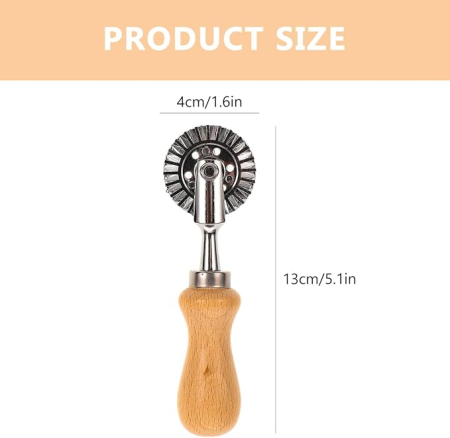 Cutit Ravioli / Pelmeni din Otel Inoxidabil cu Maner – Cutter & Press Aluat [1]