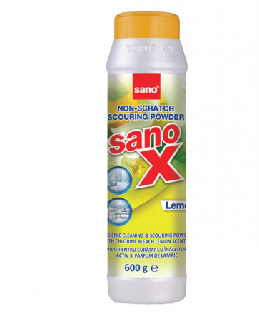 Solutii suprafete bucatarie - Praf pentru curatat Sano X Powder, 600g