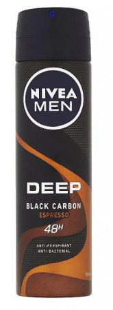 Ingrijire Personala si Cosmetice - Deodorant spray Nivea Men Deep Esspresso, 150 ml