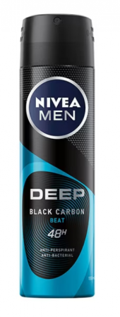Deodorante si antiperspirante - Deodorant spray Nivea Deep Beat, 150 ml