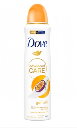 Ingrijire Personala si Cosmetice - Deodorant Dove, antiperspirant Passion Fruit&Lemongrass 150ml
