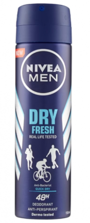 Ingrijire Personala si Cosmetice - Deodorant Spray Nivea Men Dry Fresh, 150 ml