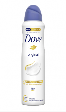 Ingrijire Personala si Cosmetice - Deodorant antiperspirant spray Dove Original, 150 ml