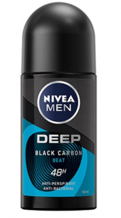 Deodorante si antiperspirante - Deodorant roll-on Nivea Men Deep Beat, 50 ml