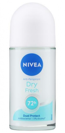 Deodorante si antiperspirante - Deodorant roll-on Nivea Dry Fresh, 50 ml