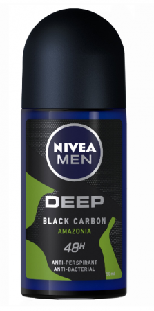 Ingrijire Personala si Cosmetice - Deodorant roll-on Nivea Men Deep Amazonia, 50 ml