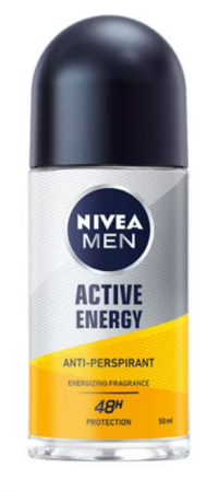 Ingrijire Personala si Cosmetice - Deodorant antiperspirant roll-on Nivea Men Active Energy, 50 ml