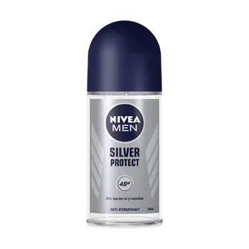 Deodorante si antiperspirante - Deodorant roll-on Nivea Men Silver Protect, 50 ml